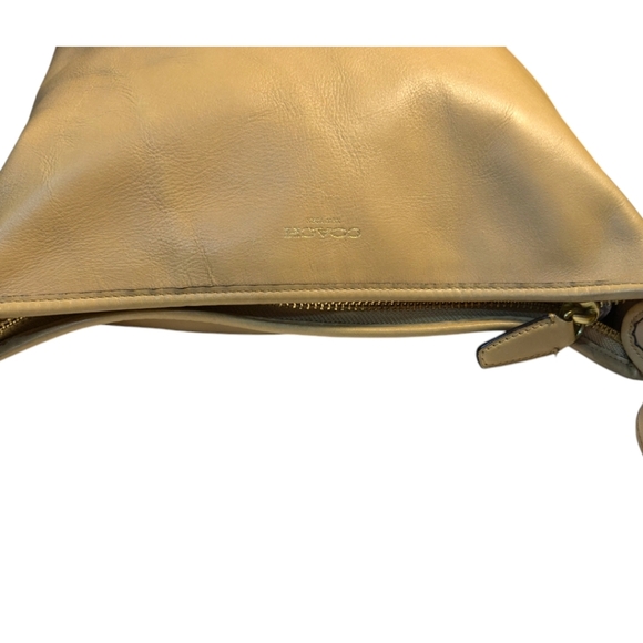 COACH BUCKET Large Legacy Light Tan LEATHER DUFFLE SHOULDER BAG - Picture 8 of 16